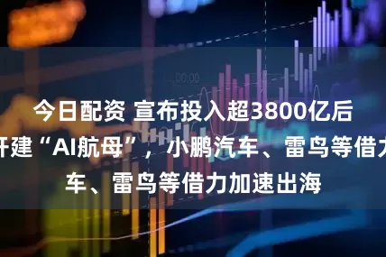 今日配资 宣布投入超3800亿后，阿里云开建“AI航母”，小鹏汽车、雷鸟等借力加速出海